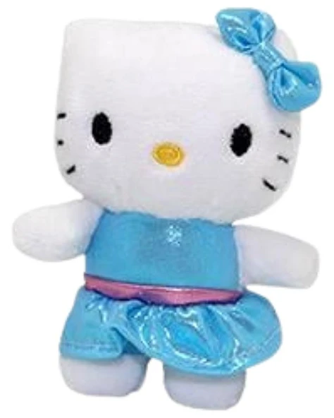 Hello Kitty Mini Peluş 7.5 Cm Mavi - 2