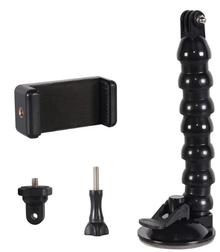 Pratik Akrobat Vantuzlu Teleskobik Telefon Tutucu - Resim 3