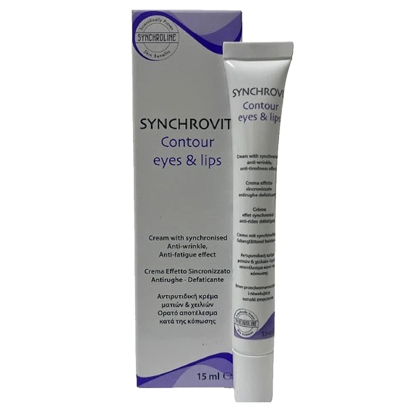 Synchroline Synchrovit Göz ve Dudak Çevresi Bakım Kremi 15ml