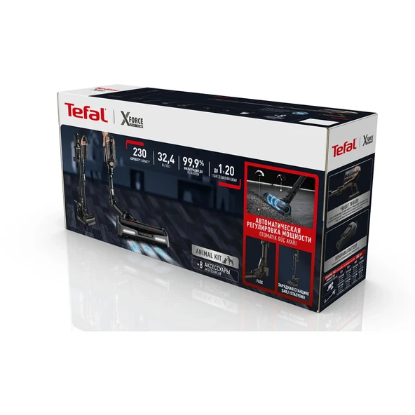 Tefal X-Force Flex 15.60 Animal TY99F1 Şarjlı Dikey Süpürge - 6