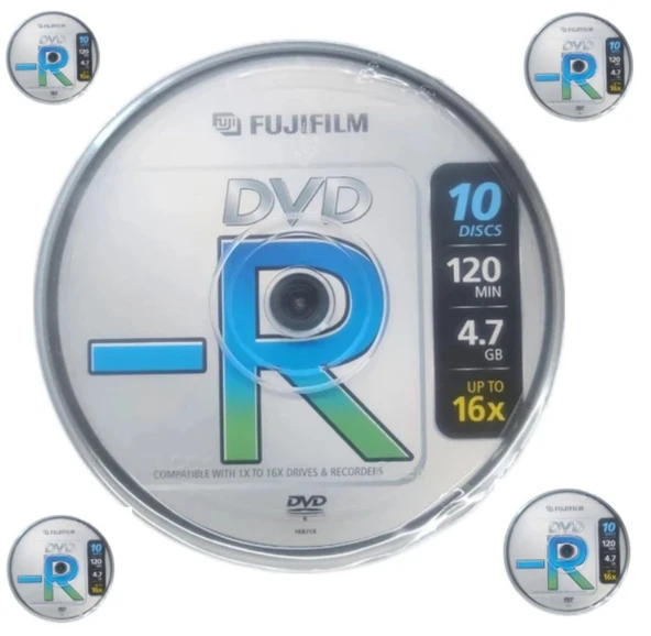 Fujifilm Dvd-r C-box 16x 4.7 Gb - 50 Adet