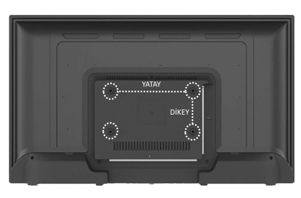 TV ASKI APARATI METAL 24"-32" (28CM) - 5