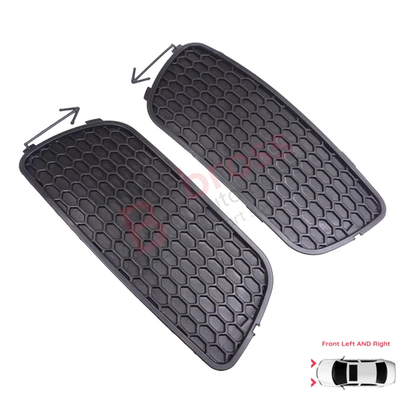 Fiat Palio Siena MK1 178 2007-2016 Albea 2002-2012 51703144 için Ön Sol Sağ Sis Far Çerçevesi Sissiz ürün görseli 1