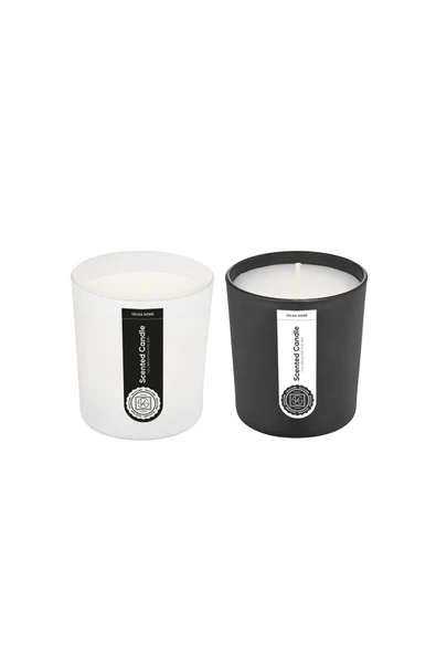 Selka Home - Bliss 2'li Cam Tasarım Kokulu Candle Mum - 11
