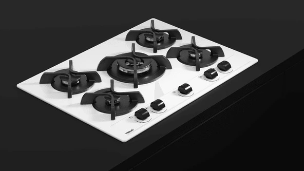 TEKA GBC 75030 WH BEYAZ 70 CM. 5 GÖZLÜ GAZLI ANKASTRE CAM OCAK - 6