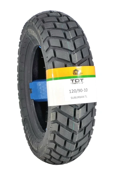 MOTOSİKLET LASTİĞİ 120/90-10 TL (TUBELESS - DUBLEKS)