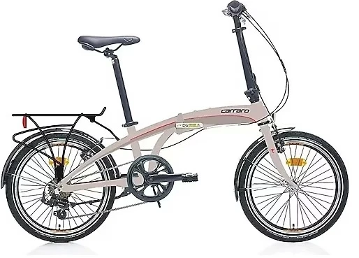 Carraro Flexi 107 V Fren 7 Vites 20 Jant Katlanır Bisiklet Pembe Siyah