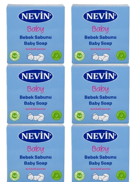 Nevin Bebek Sabunu 100gr 6 Adet