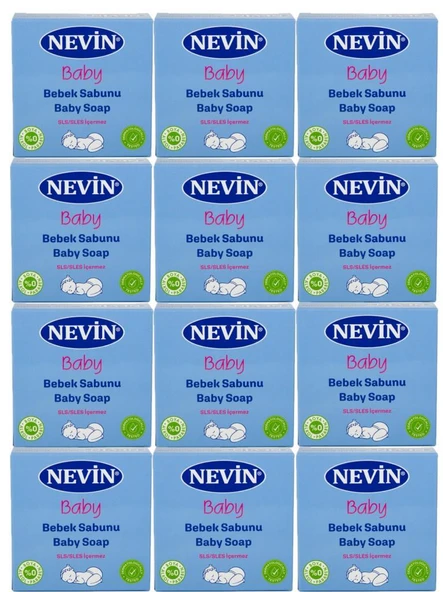 Nevin Bebek Sabunu 100gr 12 Adet