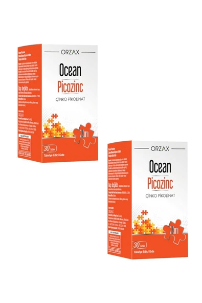 Ocean Picozinc 30 Tablet x 2 Adet ürün görseli