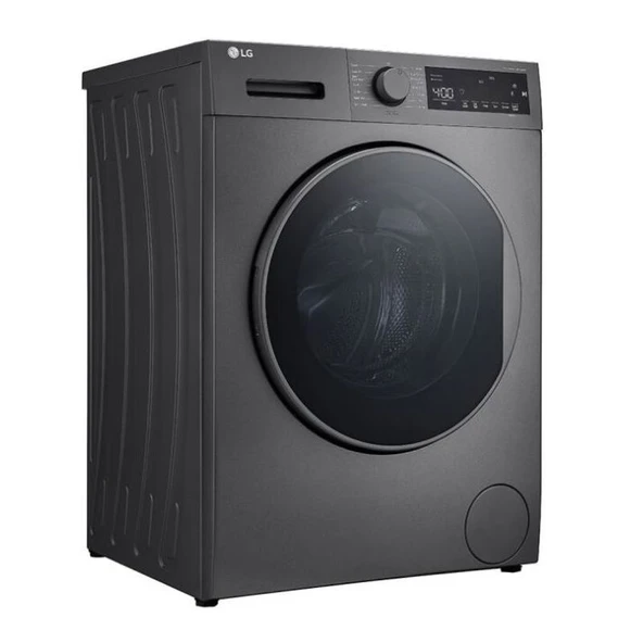 Lg F4T2VYM1S 9 Kg 1400 Devir Siyah Çamaşır Makinesi - 8