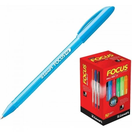 Luxar | Tükenmez Kalem Focus Lcy 1.0mm Pembe - Resim 3