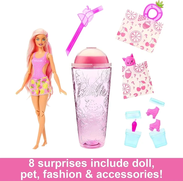 Barbie Pop Reveal Meyve Serisi HNW40-HNW41 - 4
