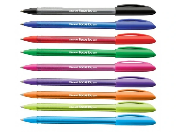 Luxar | Tükenmez Kalem Focus Lcy 1.0mm Pembe - Resim 2