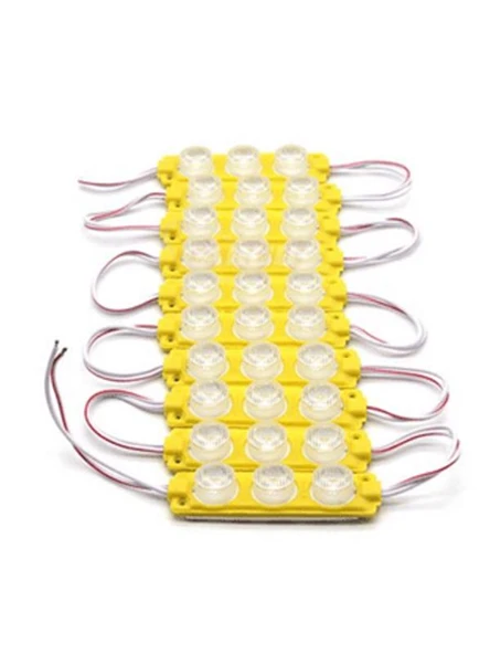 12V CAMLI SOFT PARMAK SARI - Resim 2