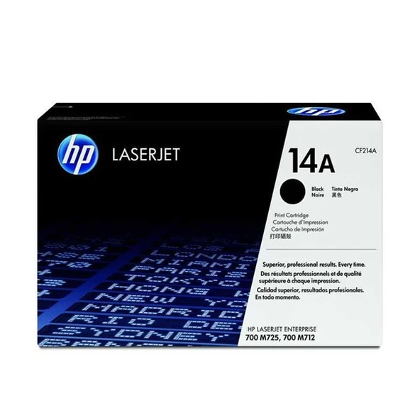 <![CDATA[Hp Cf214a (14A) Sıyah Toner 10.000 Sayfa]]>