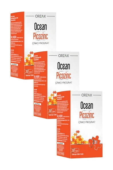 Ocean Picozinc 30 Tablet x 3 Adet ürün görseli