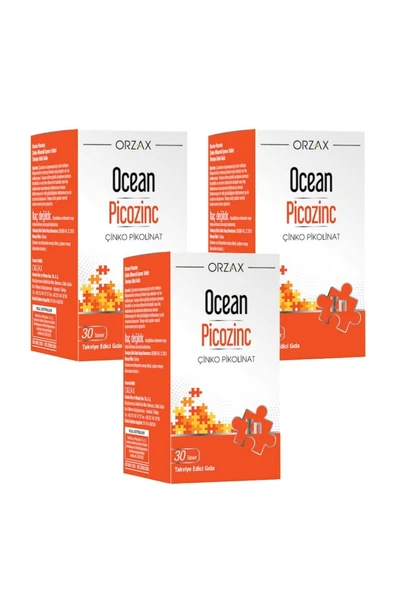 Ocean Picozinc 30 Tablet x 3 Adet - Resim 2