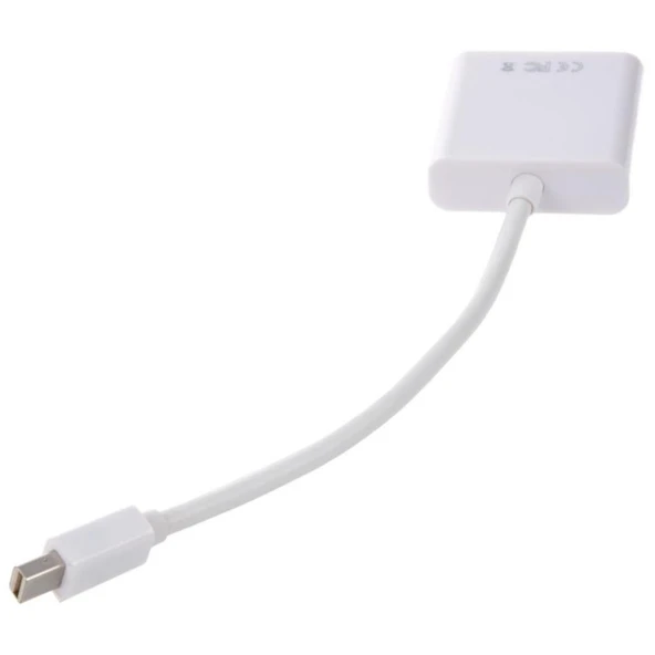 4689 Mini Displayport to VGA Çevirici Dönüştürücü Macbook Adaptör Kablosu - Resim 5