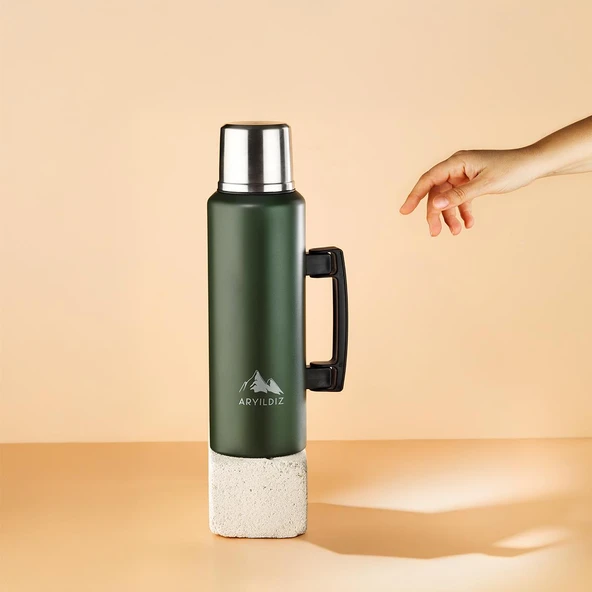 ARYILDIZ NATURE CAMP YEŞİL TERMOS 1 LT 257272