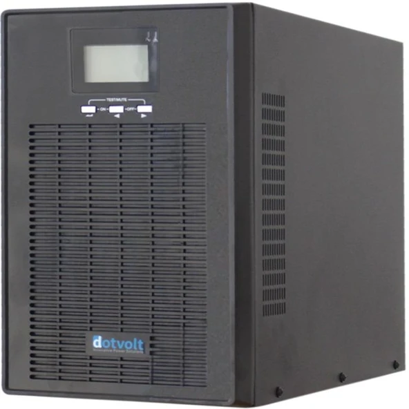 <![CDATA[DOTVOLT 3KVA MN3KVA ONLINE 1/1F LCD EKRAN TOWER UPS 6x 12V 9 Amper]]>