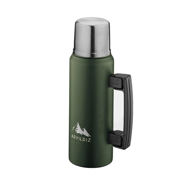 ARYILDIZ NATURE CAMP YEŞİL TERMOS 1 LT 257272 - 2
