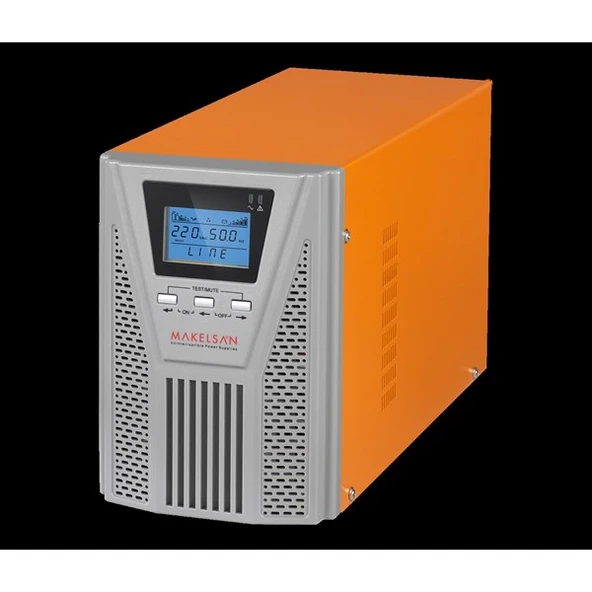 <![CDATA[MAKELSAN 1KVA POWERPACK SE ONLINE 1/1F LCD EKRAN TOWER UPS 2x 12v 9amper ]]>