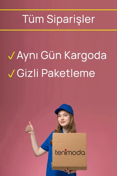 Kırmızı Dantelli Tanga Tm1166 - 2
