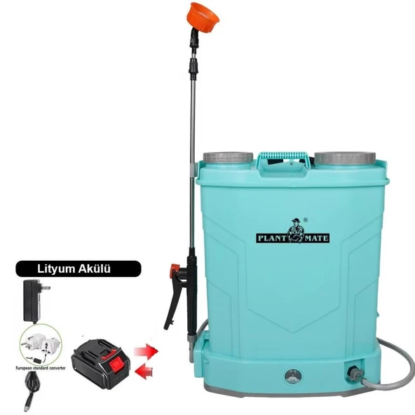 Plant Mate Lityum Akülü İlaçlama Pompası HX 16-C 16 lt - 2