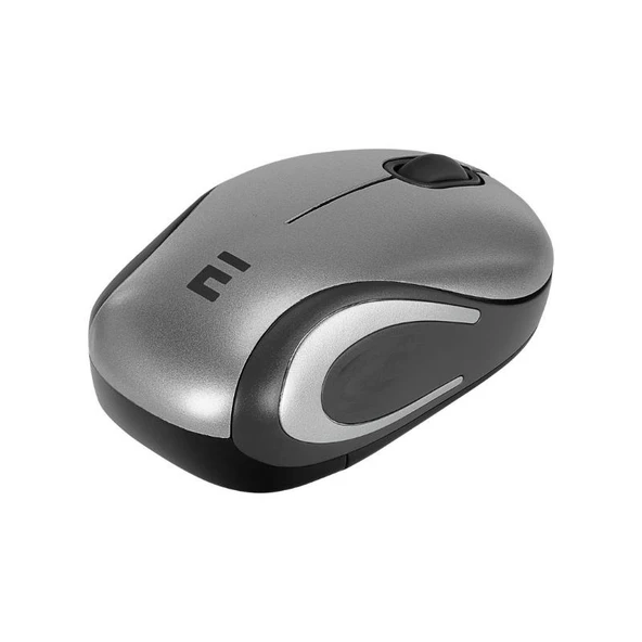 Everest SMW-555 Mini Kablosuz Mouse, Usb, Gümüş, 2.4Ghz - 3