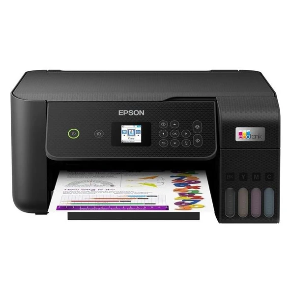 Epson EcoTank L3260 Fotokopi + Tarayıcı + Wifi Direct + Tanklı Mürekkep Püskürtmeli Yazıcı