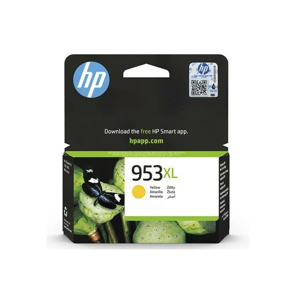 Hp F6U18Ae Sarı Kartuş (953Xl)