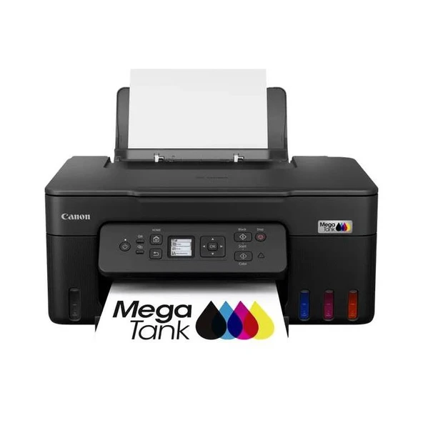 Canon Pixma G3480 Wi-Fi + Tarayıcı + Fotokopi Renkli Çok Fonksiyonlu Tanklı Mürekkep Püskürtmeli Yazıcı