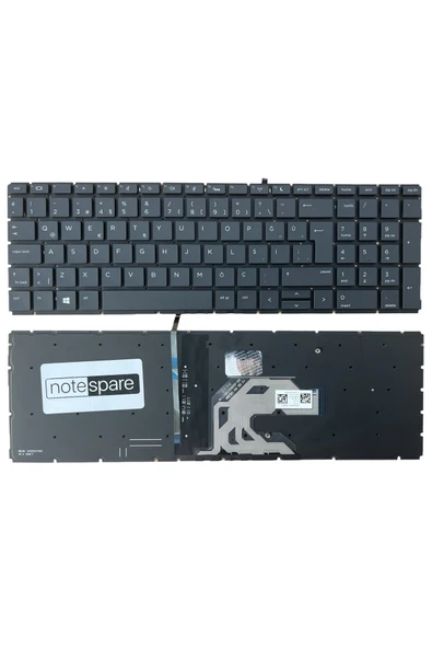 Hp ile Uyumlu Probook 450 G6 İ5-8265u Işıklı Klavye Siyah TR Büyük Enter Versiyon