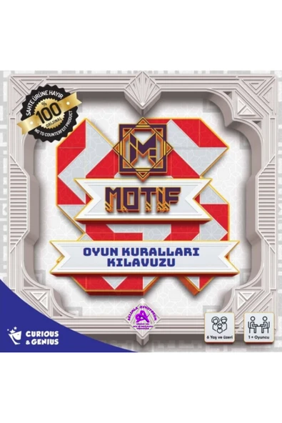 Curious&Genius TAZOF MOTİF TURNUVA KUTU OYUNU - 6