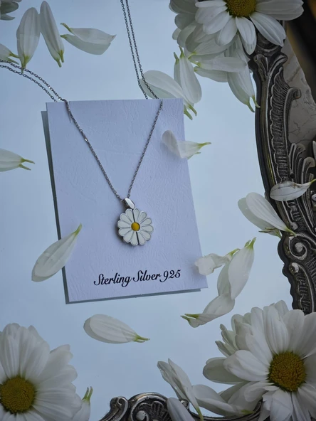 SilverPoint Papatya Figürlü Kolye