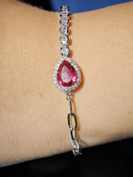 SilverPoint Damla Taşlı Bileklik ürün görseli