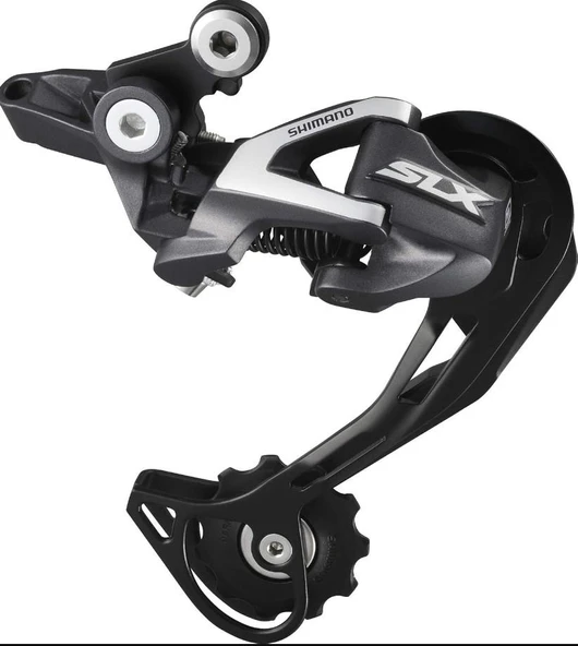 Shimano Bisiklet Arka Aktarıcı SLX 10 Vites Uyumlu Direkt Monte Shadow Arka Attırıcı RD-M670 SLX