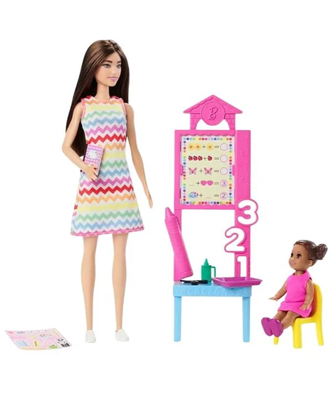 Barbie Kariyer Bebeği Öğretmen JCR76 - 3