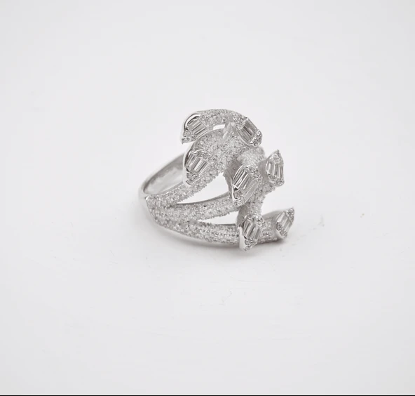 925 Ayar Kadın Gümüş (Silver) Yüzük