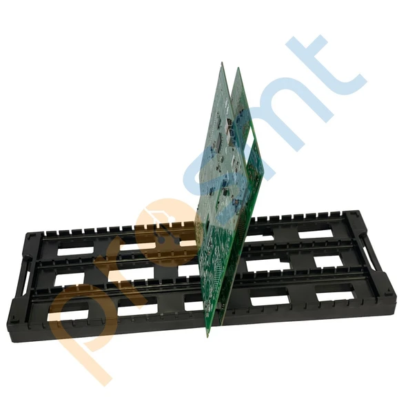 PCB Taşıma Rafı 25 Slot 436x160x32 mm ESD Antistatik PCB Tutucu