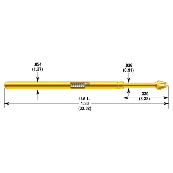 POGO-25L-10-S Test Probe
