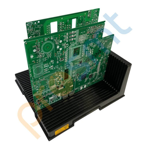 PCB Taşıma Rafı 30 Slot 270x255x130 mm, L Şeklinde ESD Antistatik PCB Tutucu