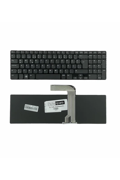 Dell ile Uyumlu Inspiron N5110 Notebook Klavye Siyah TR