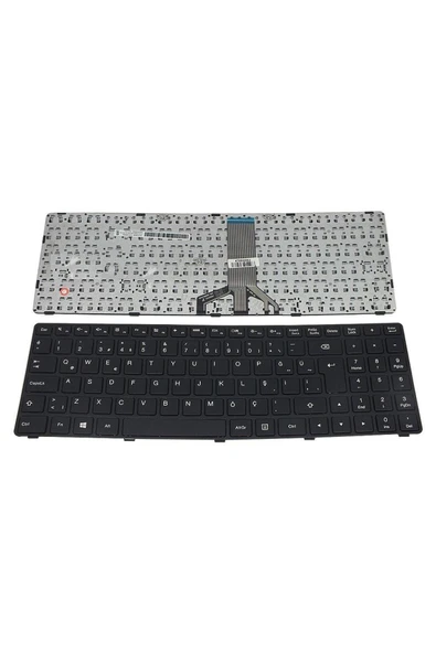 Lenovo ile Uyumlu LCM15H26TQ-666, LCM15H26TQ-686 Notebook Klavye Siyah TR