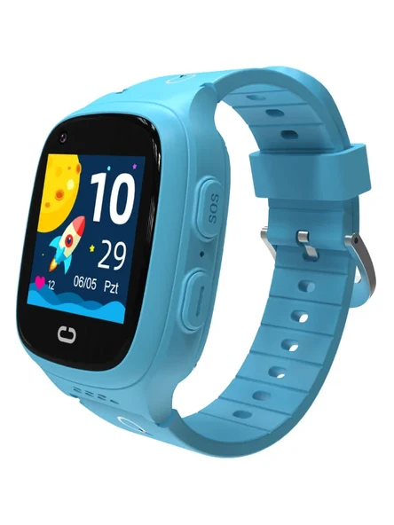 Qfit Q4 Akıllı Mavi Çocuk Saati