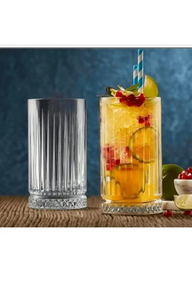 Akkoyunlu home Meşrubat Bardağı 195cc 6'lı Su Kokteyl Limonata Bardak - 3