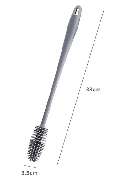 DİSAYF Biberon Emzik Temizleyici Tpr Silikon Fırça - 4