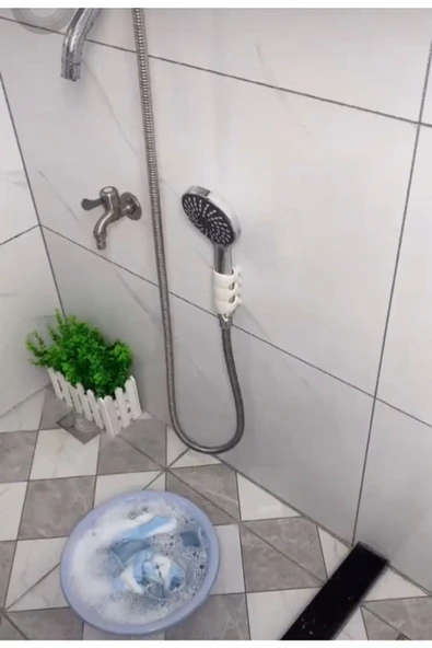 Akkoyunlu home Slikon Banyo Başlığı Tutacağı - 2