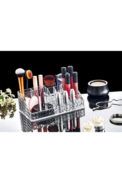 Akkoyunlu home Dıamond Çekmeceli Makyaj Düzenleyici Organizer - 3
